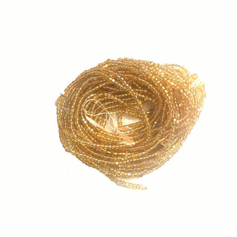 Waist Beads/w Charm - Solid Golds