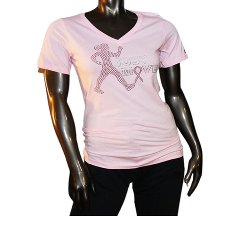 Breast Cancer Just MOVE Tee Shirt