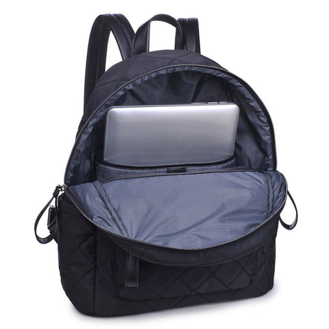 Motivator Water Repellent Backpack - Black