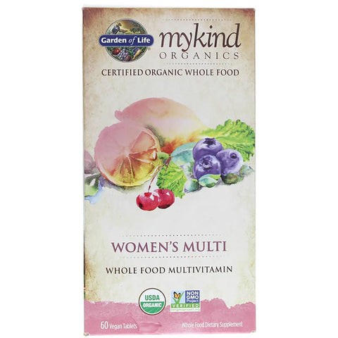 mykind Organics Women's Multi -- 60 Vegan Tablets