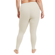 Essential Leggings with Mesh Pockets - Natural