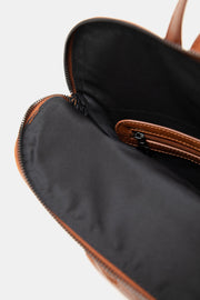 Backpack Leather Effect Mandalas