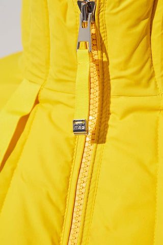 Stratosphere Yellow Down Slouchy Puffer Jacket