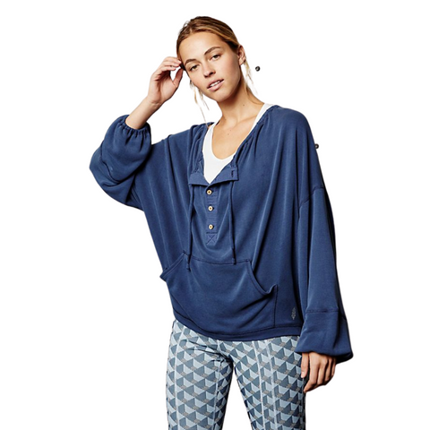 Surfs Up Oversized Pullover Top