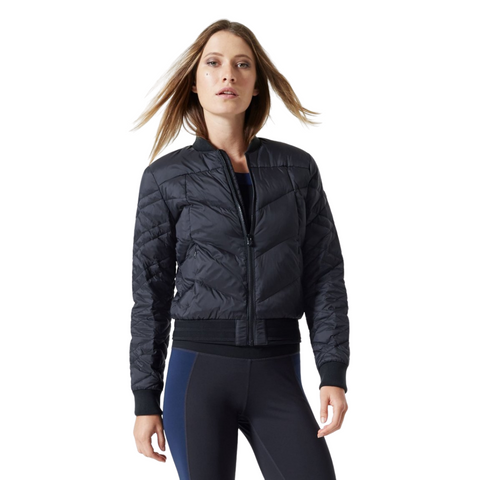 Down filled bomber jacket online