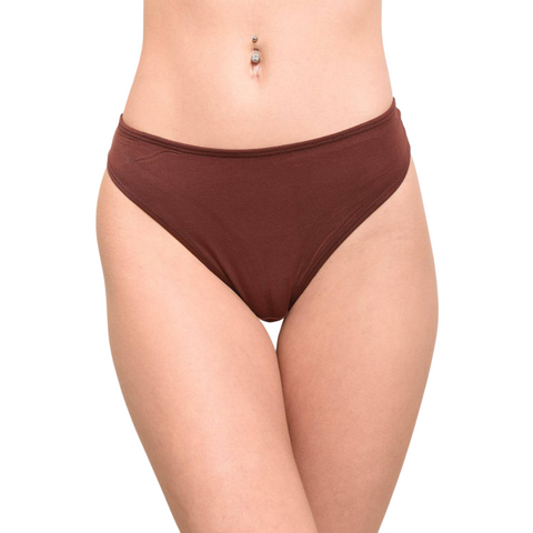 Eco-Modal Underwear - Thong - Cinnamon