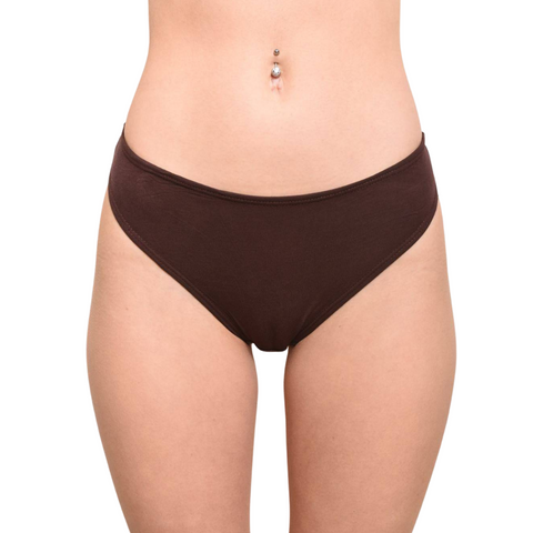 Eco-Modal Underwear - Thongs - Chocolate