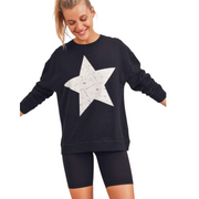 You're A Star Pullover - Black