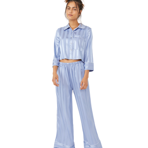 Pajama Party Sleep Set - Hazy Blue