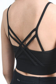 Double Strap Front Sports Bra at 24.99