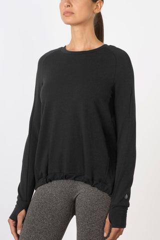 Slouch Terry Pullover at 34.99